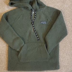 Teddy pullover sweatshirt